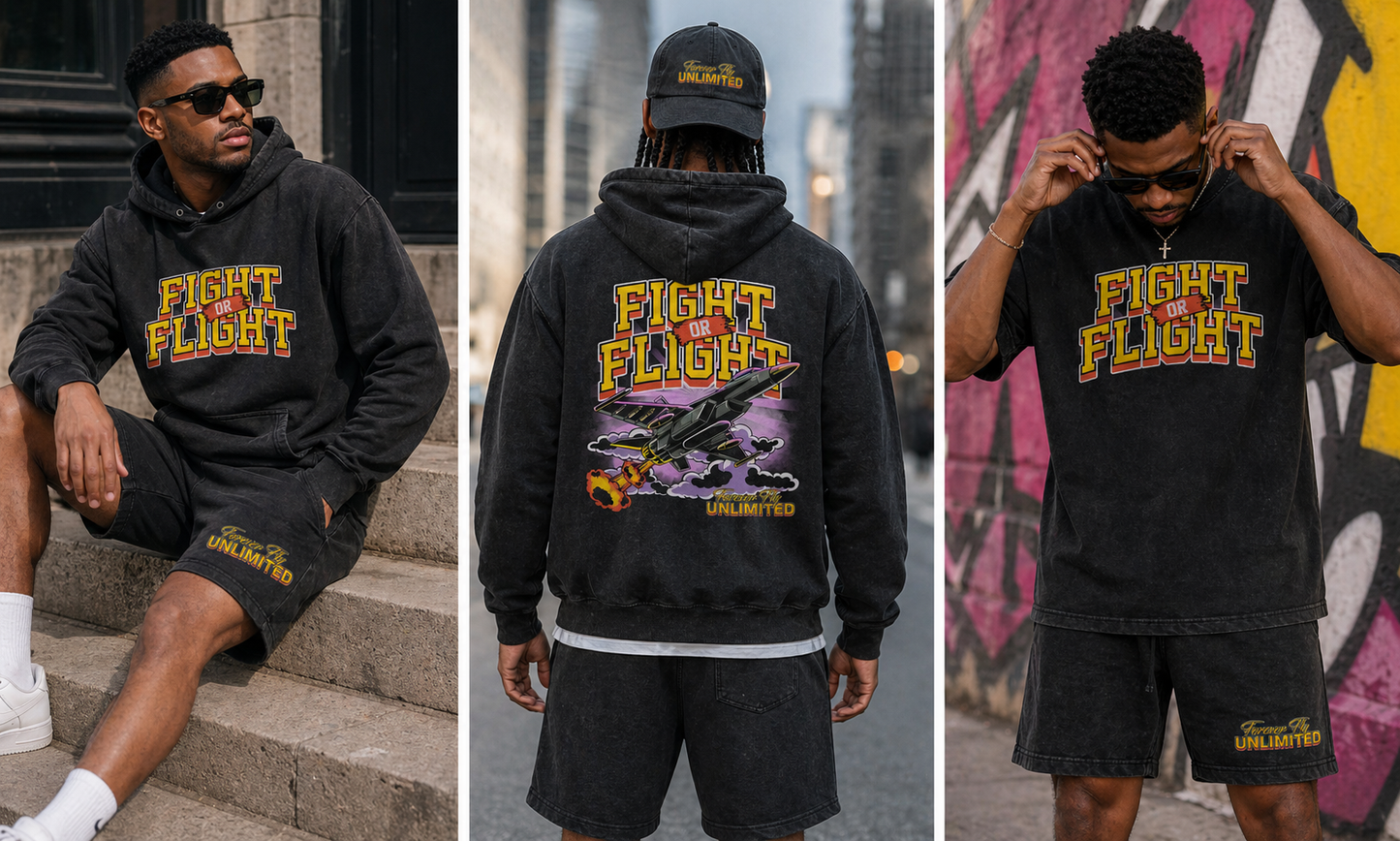Forever Fly Unlimited Fight or Flight Hoodie